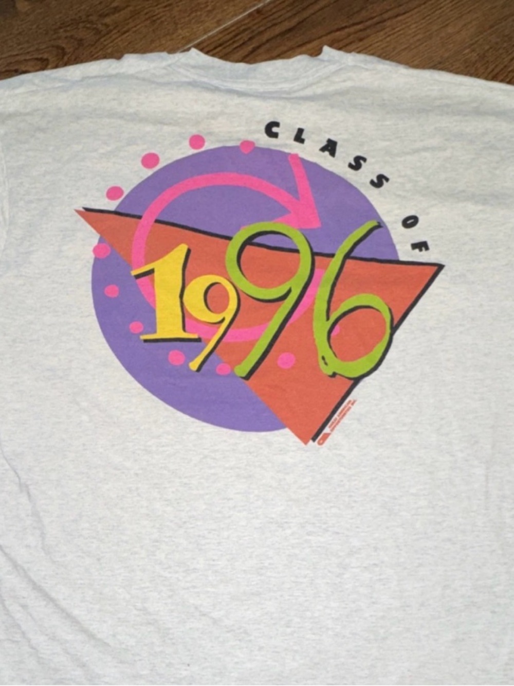 Vintage Class of 1996 Single Stitched Graphic Tee — Adult XL
